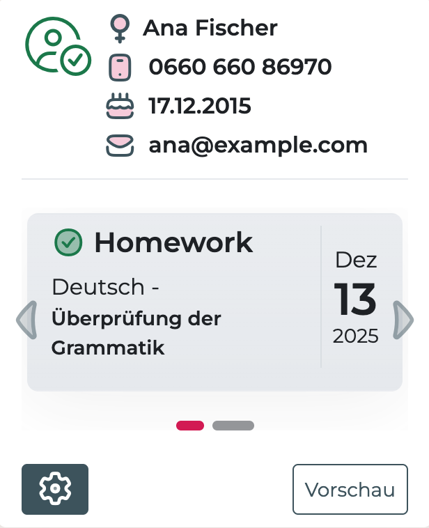 student - quick preview